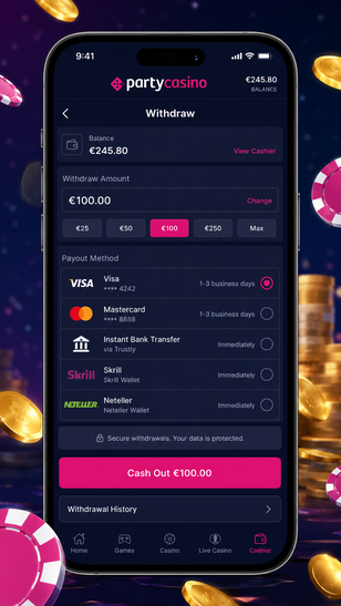 Gameplay partycasino